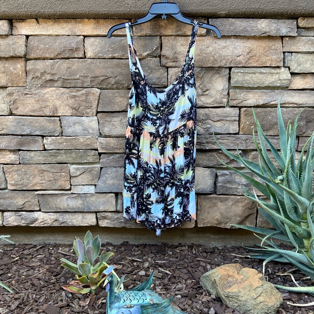 SO RAD Palm Tree Skies Romper